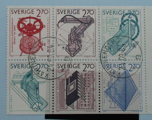 Sweden Stamps, 1984, SG1193-1198, Used image 0