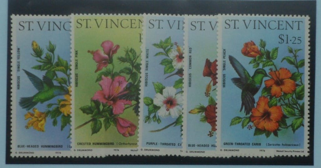St Vincent Stamps, 1976, SG487-491, Mint image 0