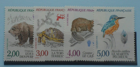 France Stamps, 1991, SG3039-3042, Mint image 0