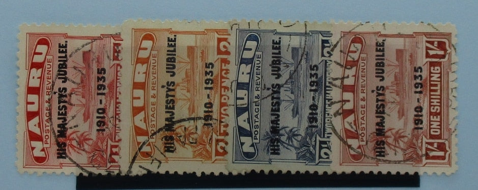 Nauru Stamps, 1935, SG40-43, Used image 0