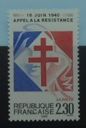 France Stamps, 1990, SG2991, Mint image 0