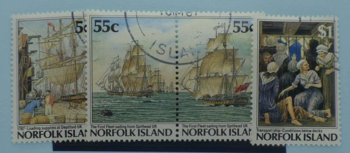 Norfolk Island Stamps, 1987, SG421-424, Used image 0