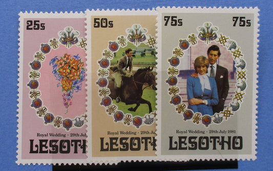 Lesotho Stamps, 1981, SG451-453, Mint image 0