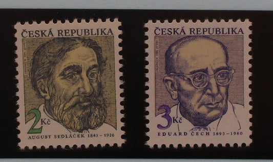 Czech Republic Stamps, 1993, SG28-29, Mint image 0