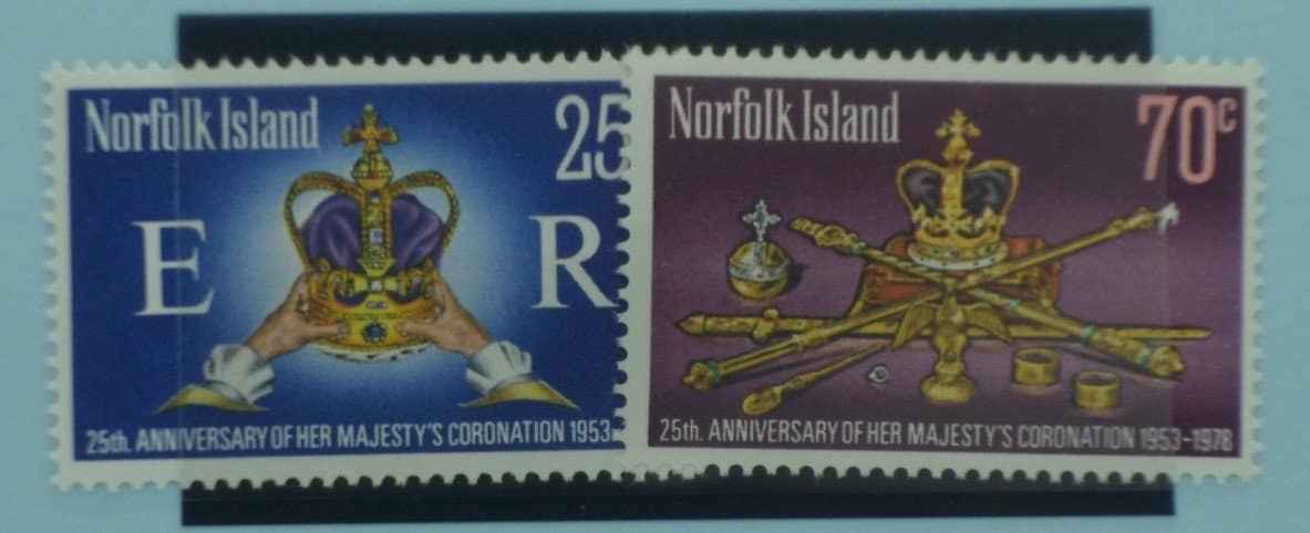 Norfolk Island Stamps, 1978, SG207-208, Mint image 0
