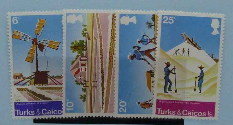 Turks and Caicos Islands Stamps, 1975, SG438-441, Mint image 0