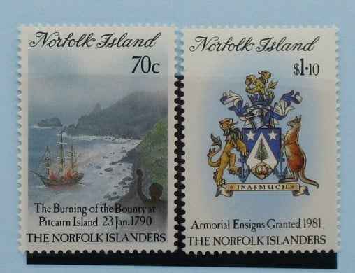 Norfolk Islands Stamps, 1990, SG477-478, Mint image 0
