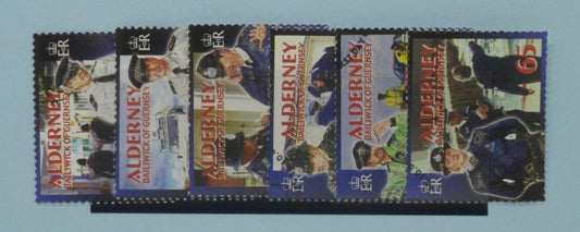 Alderney Stamps, 2003, SGA217-A222, Used image 0