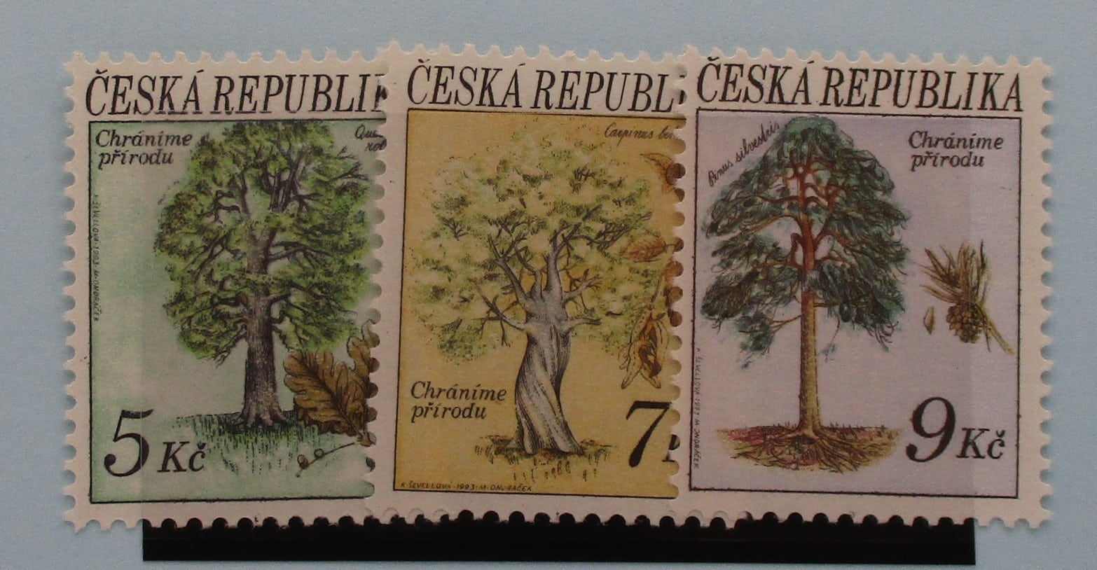 Czech Republic Stamps, 1993, SG30-32, Mint image 0