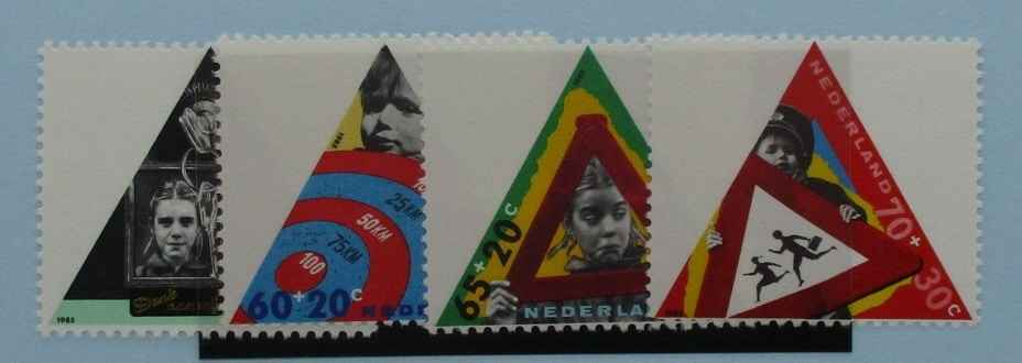 Netherlands Stamps, 1985, SG1472-1475,  Mint image 0