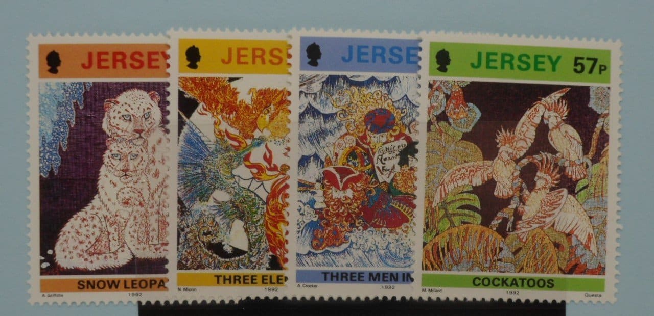 Jersey Stamps, 1992, SG587-590, Mint image 0