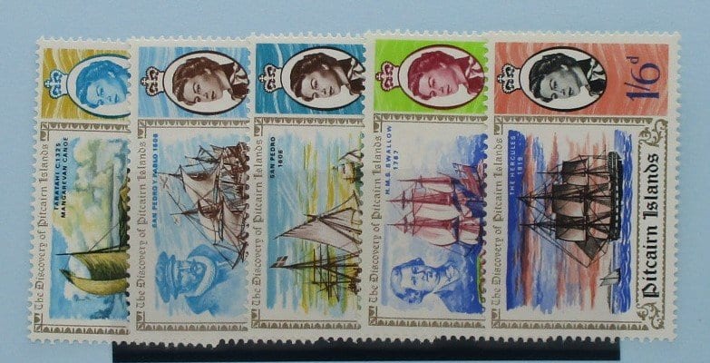 Pitcairn Islands Stamps, 1967, SG64-68, Mint image 0
