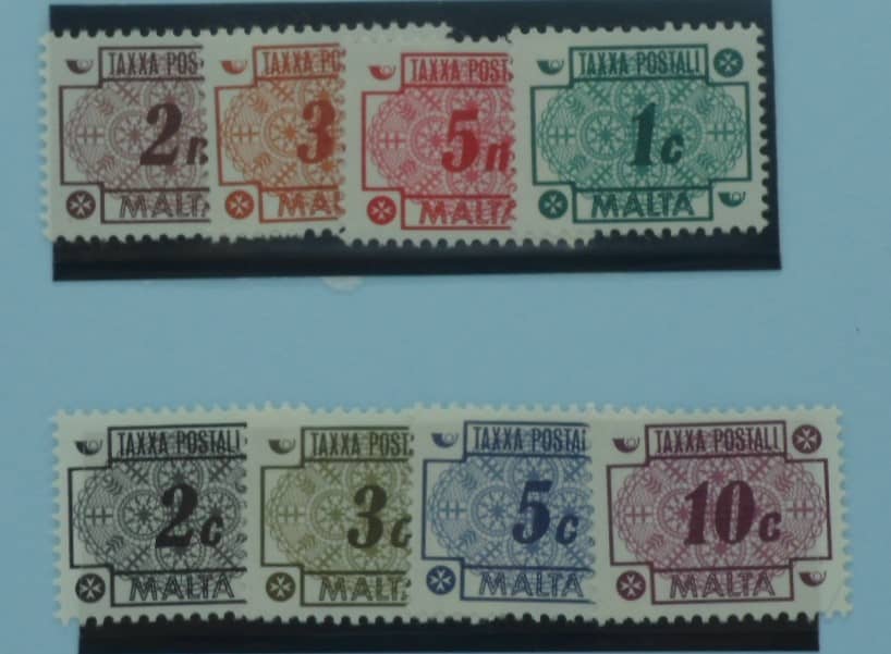 Malta Stamps, 1973, D42-D49, Mint image 0