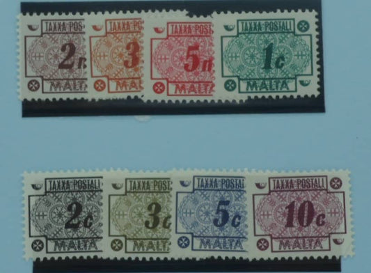 Malta Stamps, 1973, D42-D49, Mint image 0
