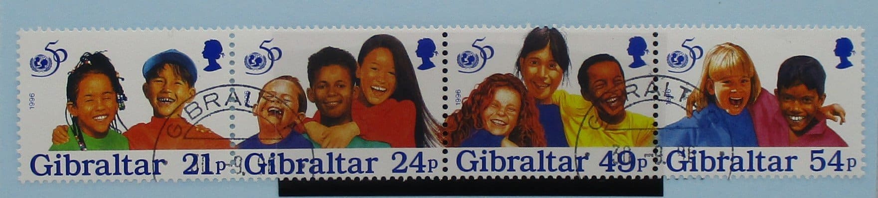Gibraltar Stamps, 1996, SG780a, Used image 0