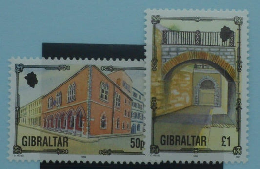 Gibraltar Stamps, 1993-95, SG705-706, Mint image 0