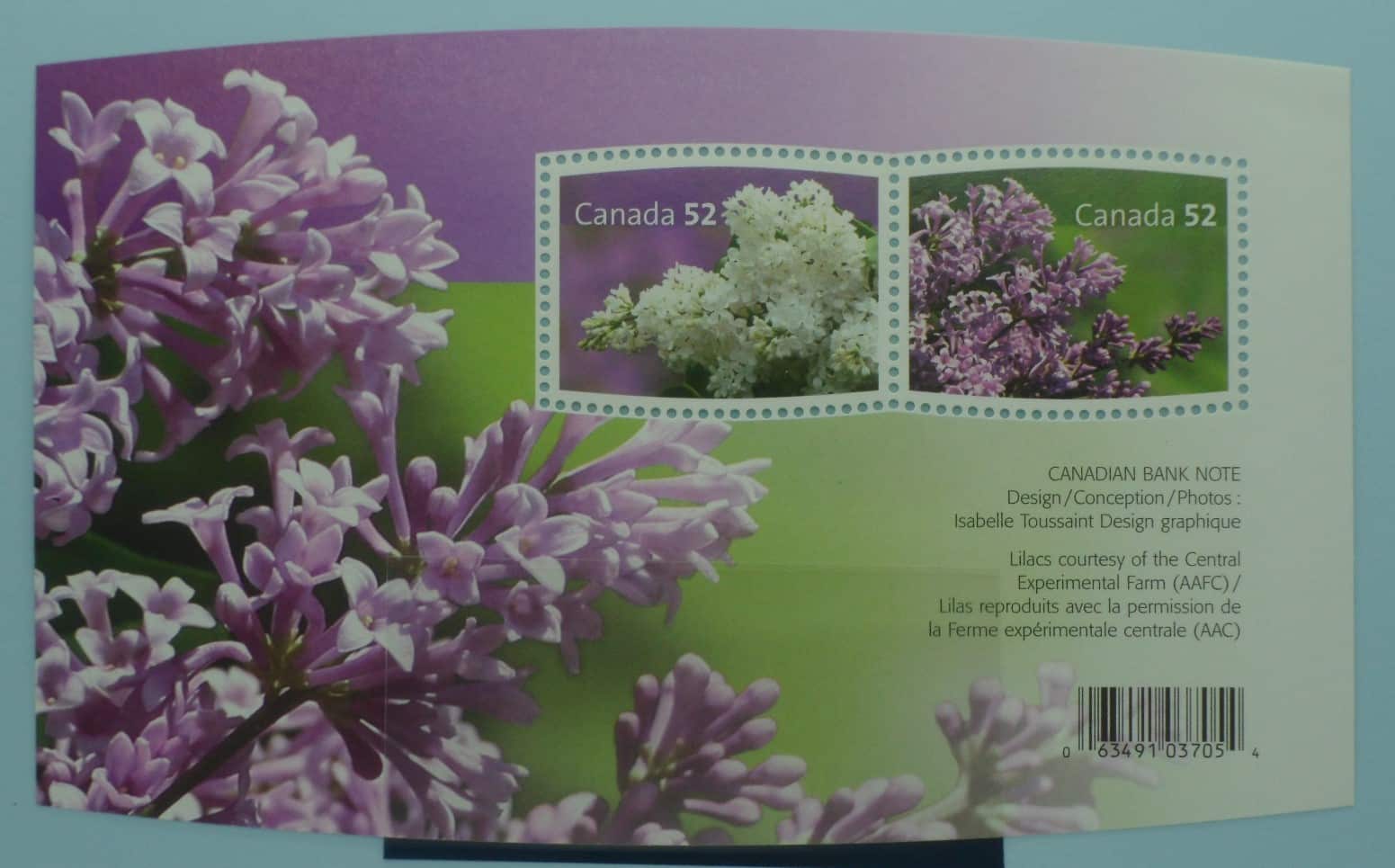 Canada Stamps, 2007, MS2486, Mint image 0