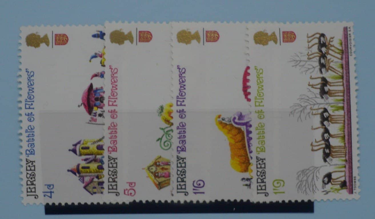 Jersey Stamps, 1970, SG38-41, Mint image 0