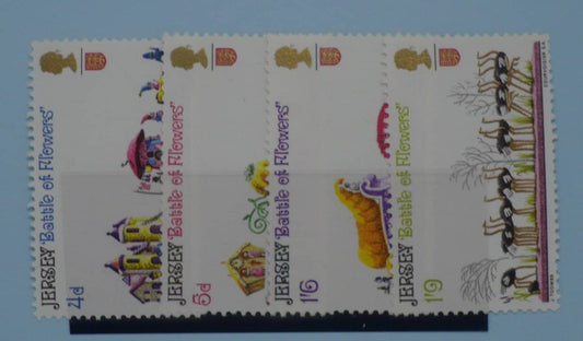 Jersey Stamps, 1970, SG38-41, Mint image 0