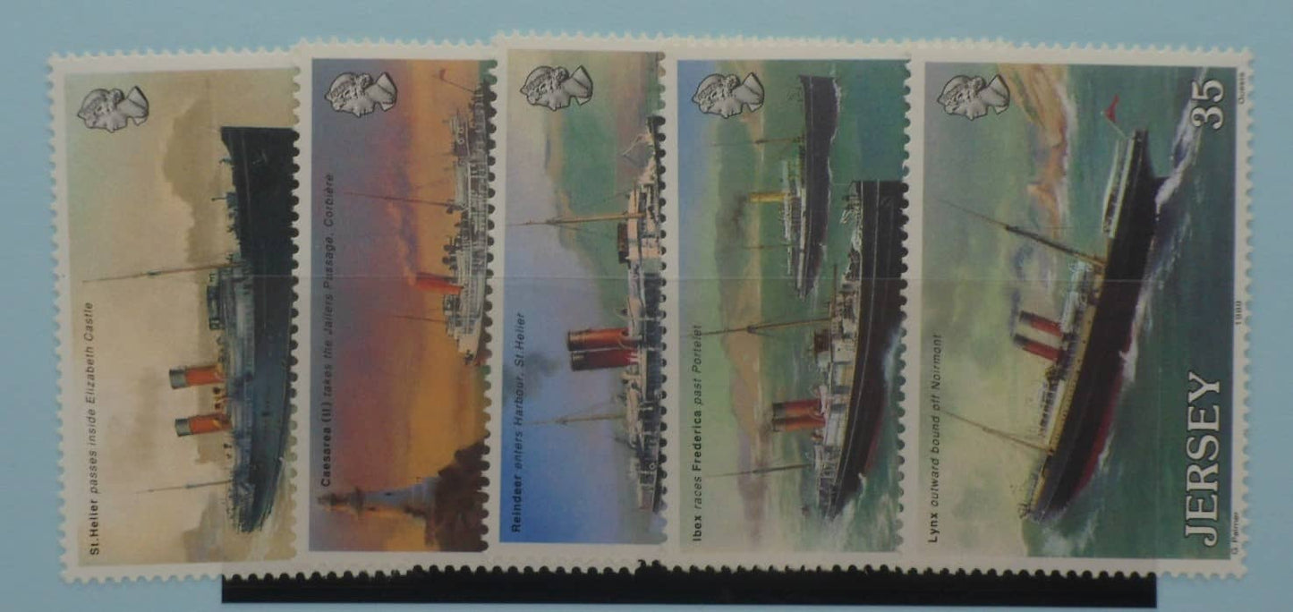 Jersey Stamps, 1989, SG507-511, Mint image 0