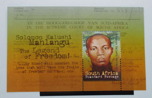 South Africa Stamps, 2009, MS1740, Mint image 0