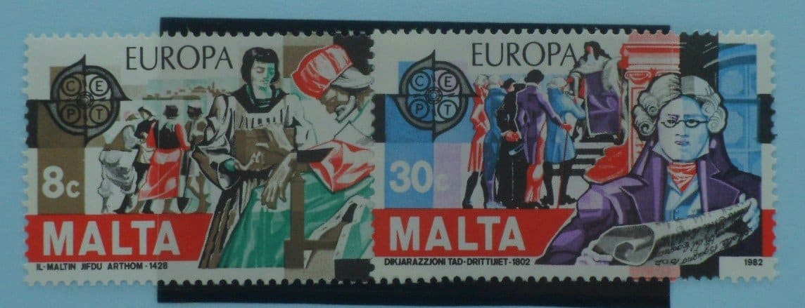 Malta Stamps, 1982, SG692-693, Mint image 0