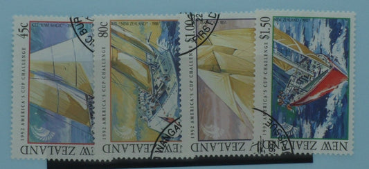 New Zealand Stamps, 1992, SG1655-1658, Used image 0