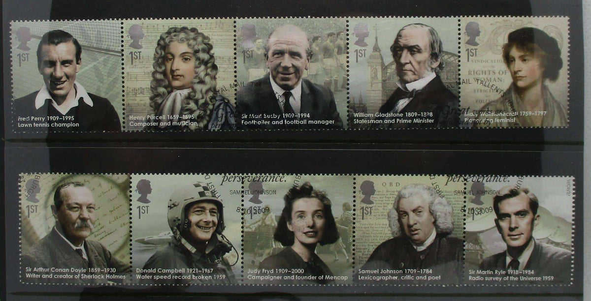 Great Britain Stamps, 2009, SG2971a, SG2976a, Used. image 0