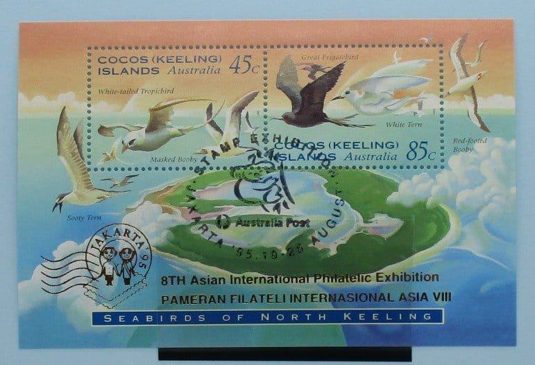 Cocos (Keeling) Islands Stamps, 1995, MS325, Used image 0