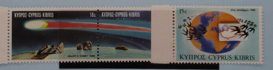 Cyprus Stamps, 1986, SG686, SG687a, Mint image 0