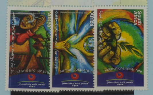 South Africa Stamps, 2002, SG1386-1388, Mint image 0