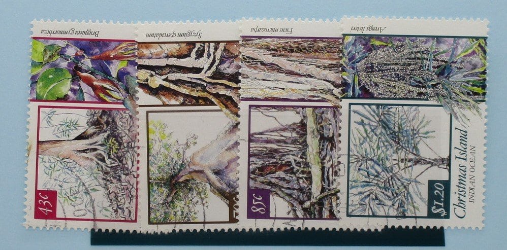 Christmas Island Stamps, 1991, SG330-333, Used image 0