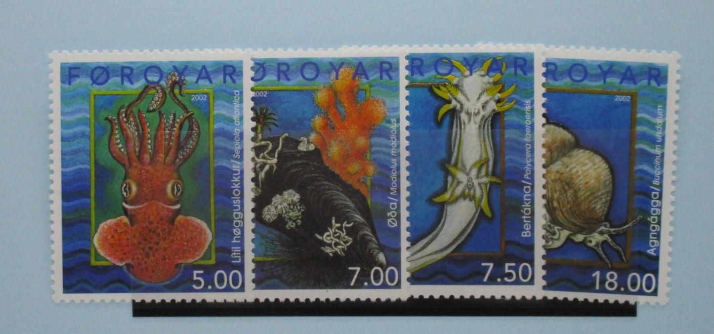 Faroe Islands Stamps, 2002, SG425-428, Mint image 0