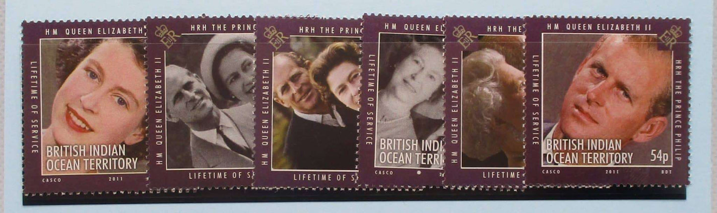 British Indian Ocean Territory Stamps, 2011, SG451-456, Mint image 0