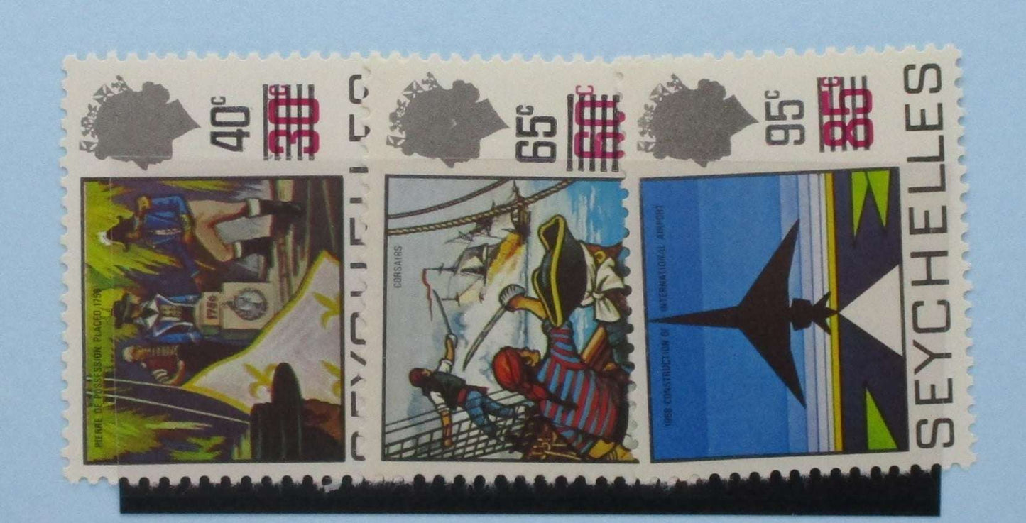 Seychelles Stamps, 1971, SG303-305, Mint image 0