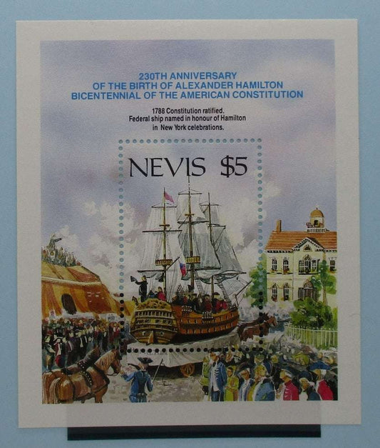Nevis Stamps, 1987, MS470, Mint image 0
