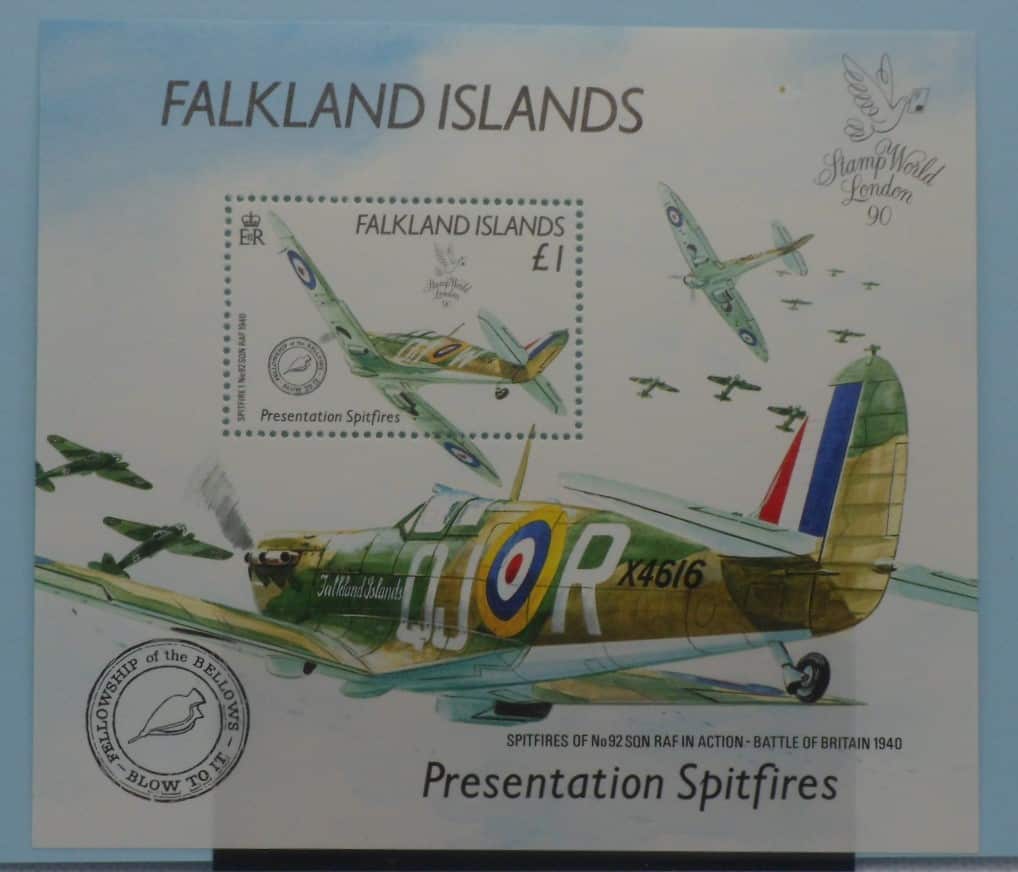 Falkland Islands Stamps, 1990, MS605, Mint image 0