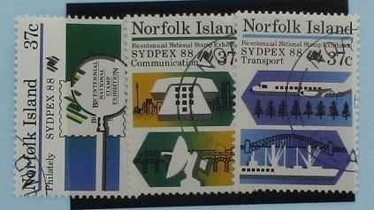 Norfolk Islands Stamps, 1988, SG444-446, Used image 0