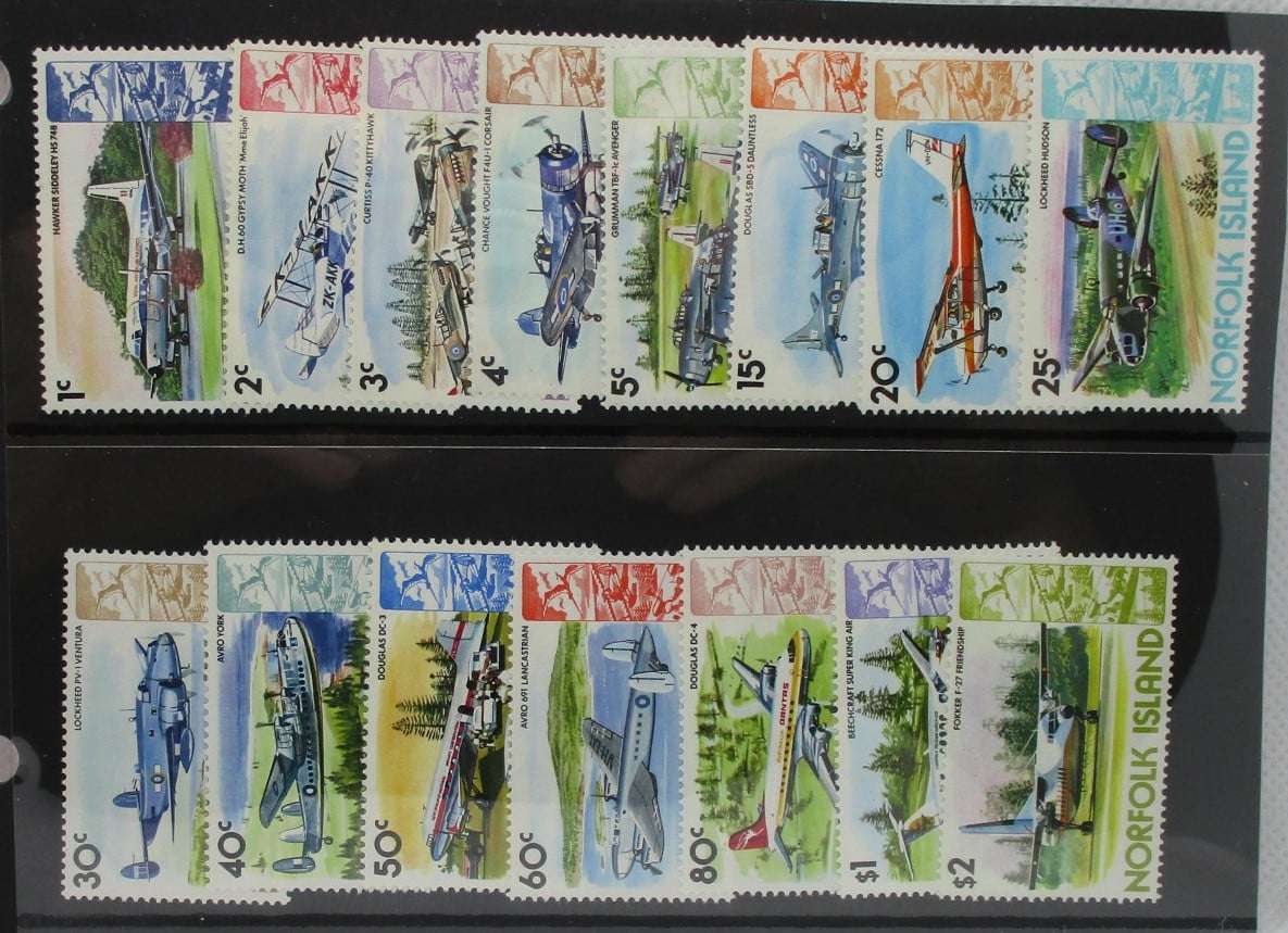 Norfolk Islands Stamps, 1980-81, SG236-250, Mint image 0