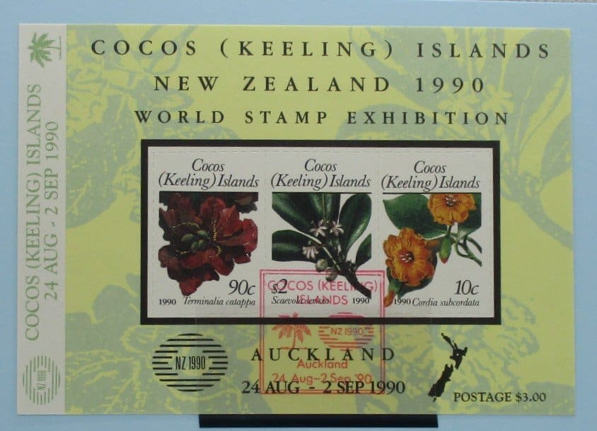 Cocos (Keeling) Islands Stamps, 1990, MS229, Used image 0