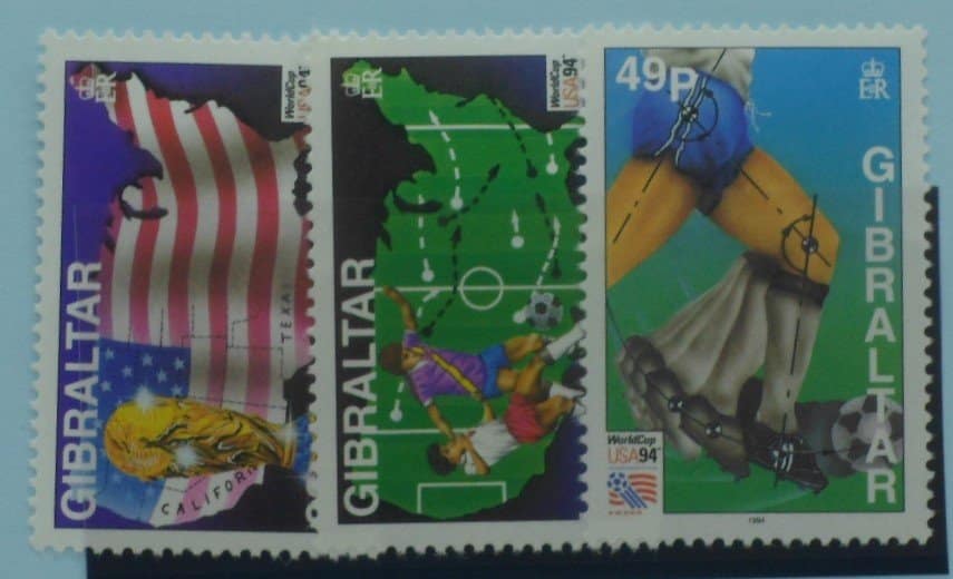 Gibraltar stamps, 1994, SG721-723, Mint image 0