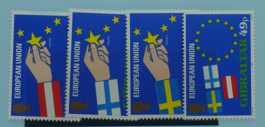Gibraltar Stamps, 1995, SG736-739, Mint image 0