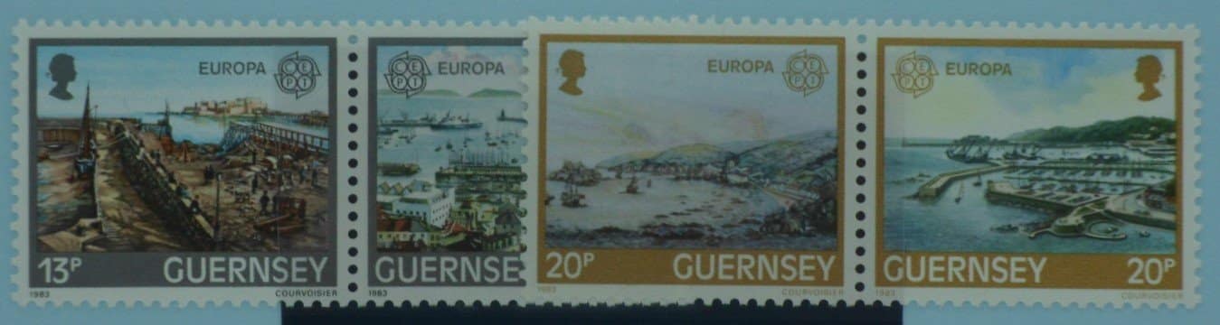 Guernsey Stamps, 1983, SG273a, SG275a, Mint image 0