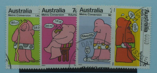 Australia Stamps, 1973, SG532-535, Used image 0