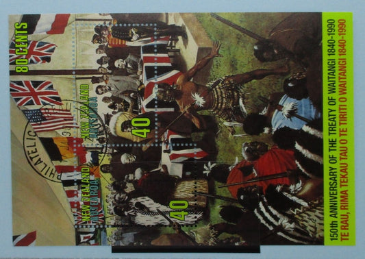 New Zealand Stamps, 1990, MS1540, Used image 0
