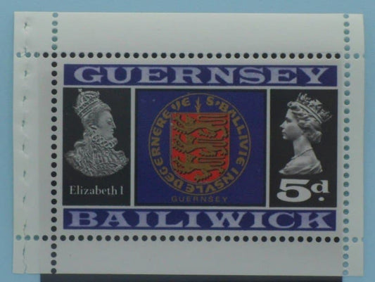 Guernsey Stamps, 1969-70, SG19a, Mint image 0