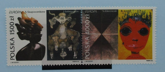 Poland Stamps, 1993, SG3472-3473, Mint image 0