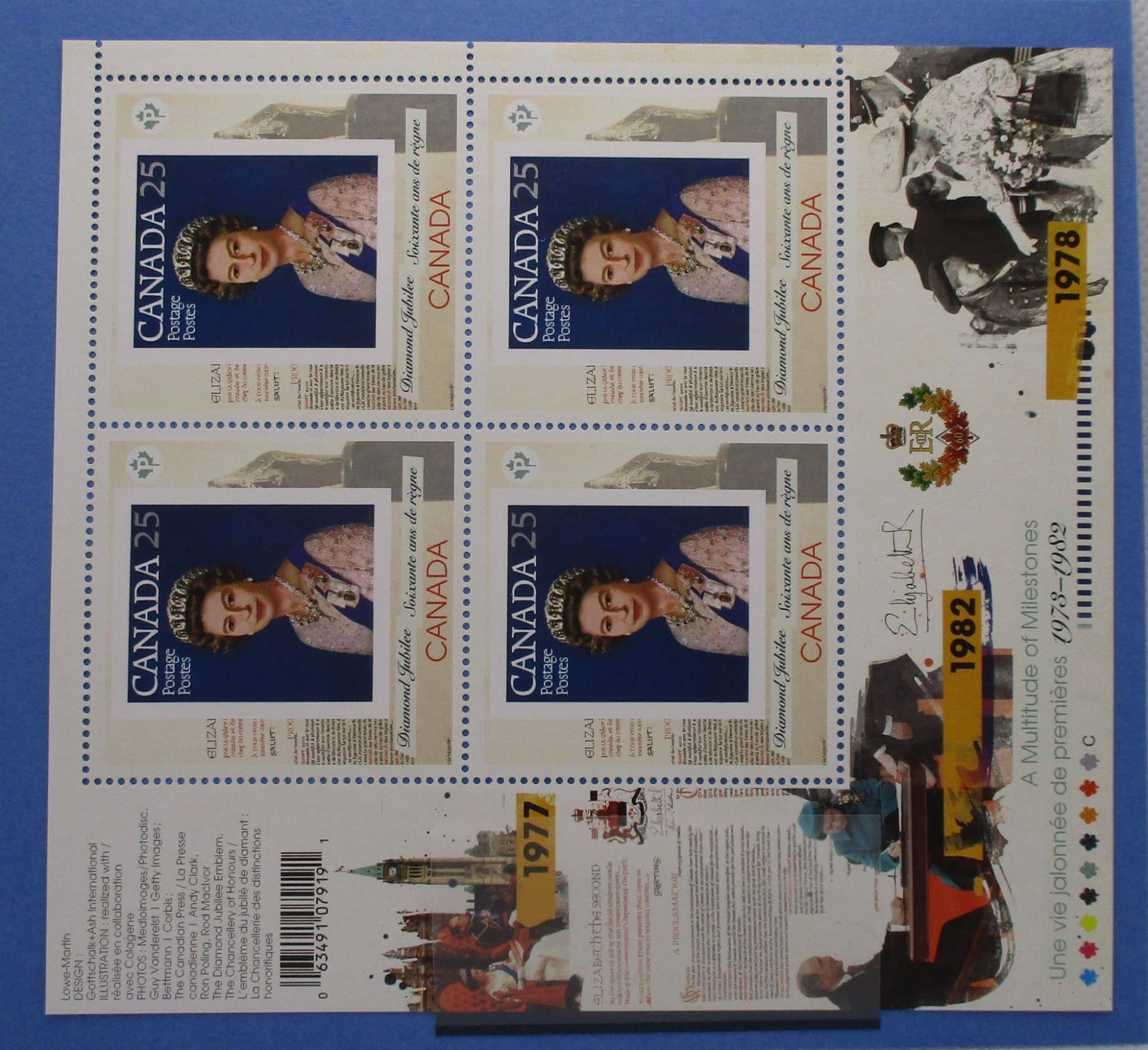 Canada Stamps, 2012, MS2833, Mint image 0