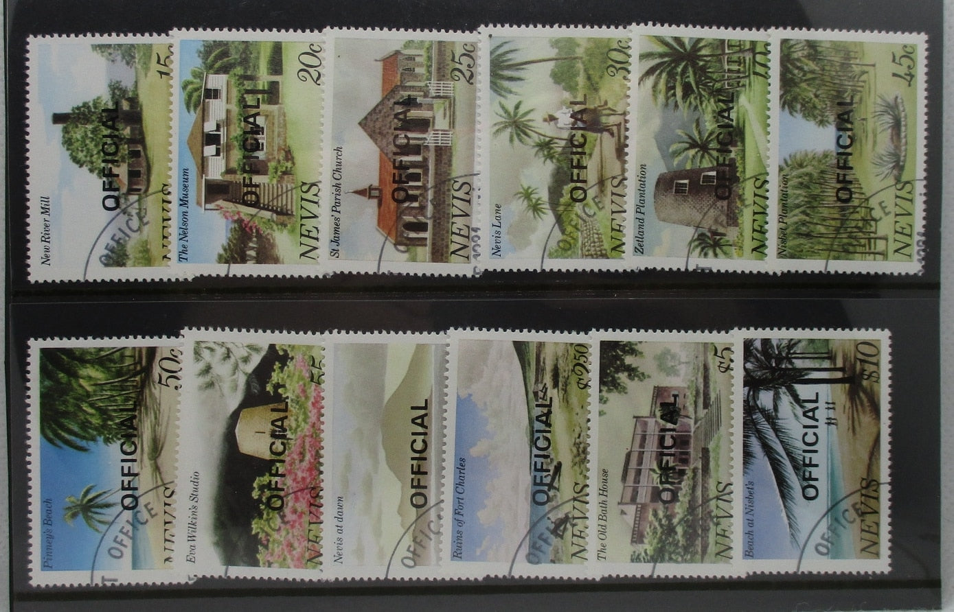Nevis Stamps, 1981, SGO11-O22, Used image 0