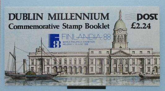 Ireland Stamps, 1988, SB30, Mint image 0